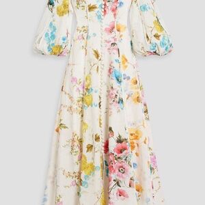 Zimmermann Multicolor Floral Dress